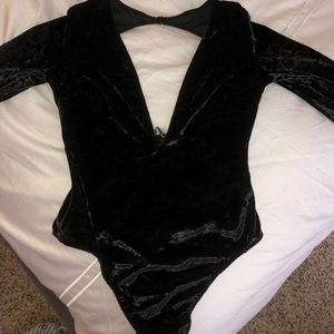 Victoria's Secret Tops - Victoria’s Secret Velvet Bodysuit Victoria's Secret Tops - Victoria’s Secret Velvet Bodysuit